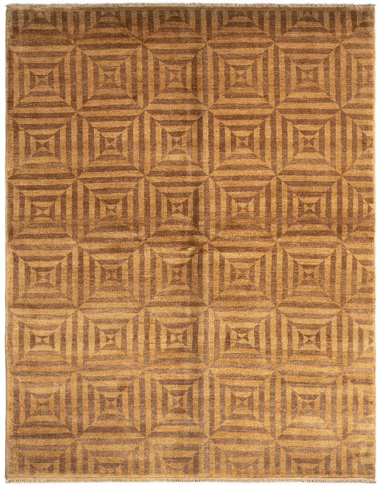 Detail image of 5' 6 x 8' 4 Juma Wool Rug