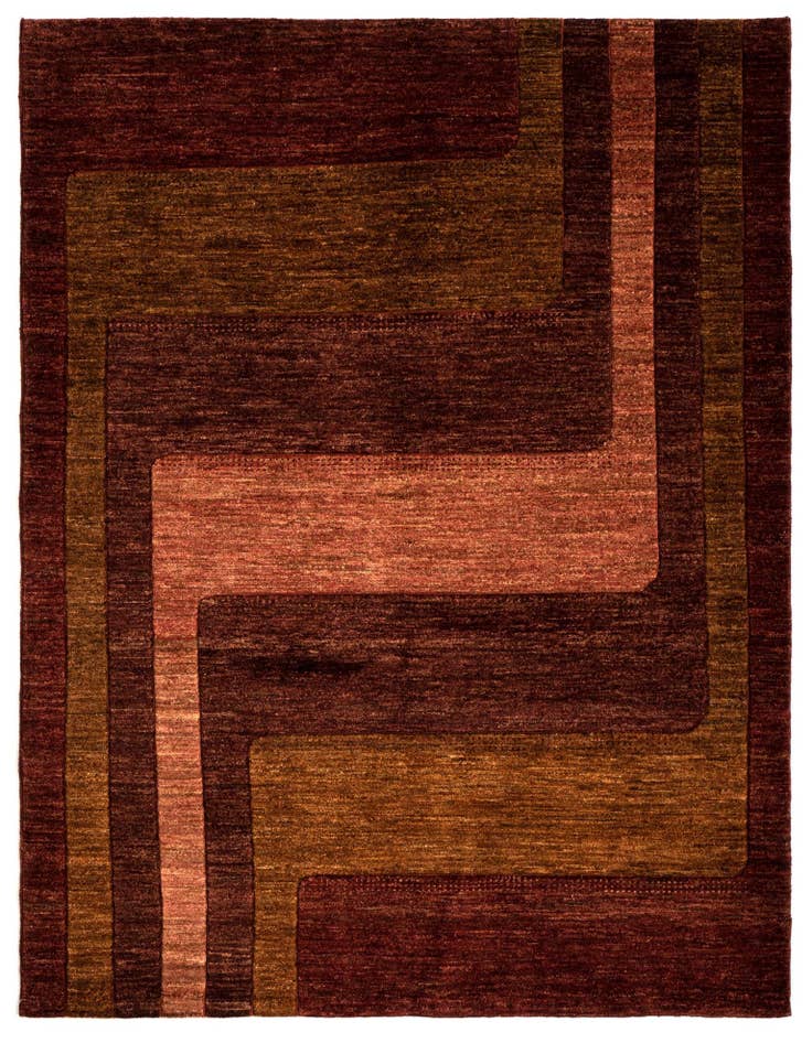 Detail image of 4' 10 x 6' 5 Juma Wool Rug
