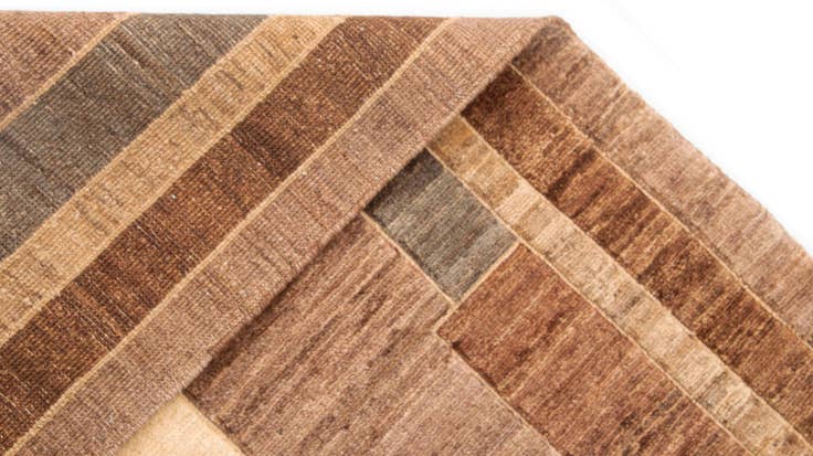 Detail image of 5' 1 x 6' 3 Juma Wool Rug