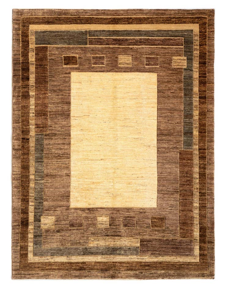 Detail image of 5' 1 x 6' 3 Juma Wool Rug