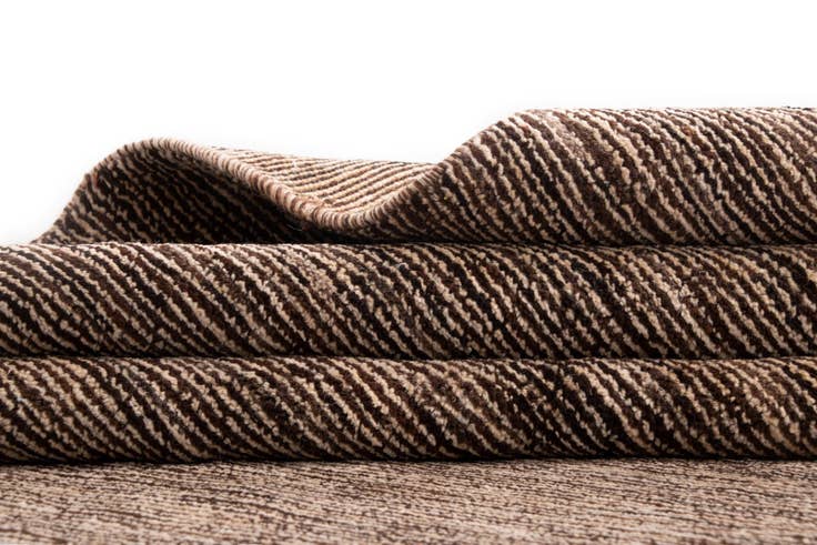 Detailansicht von 200cm x 250cm Juma Wolle Teppich