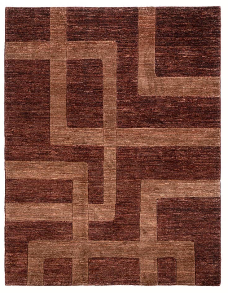 Detail image of 6' 7 x 8' Juma Wool Rug
