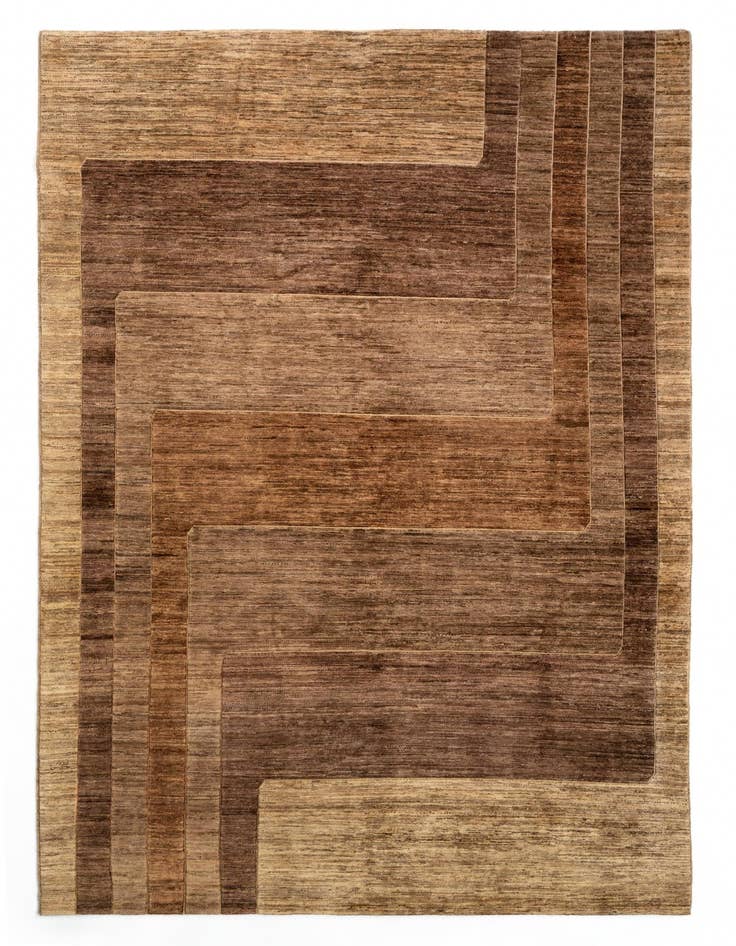 Detail image of 6' 8 x 9' 8 Juma Wool Rug