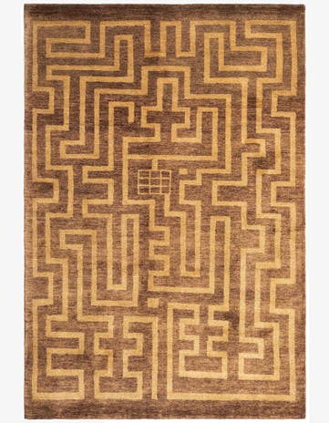 4' 7 x 6' 8 Juma Wool Rug