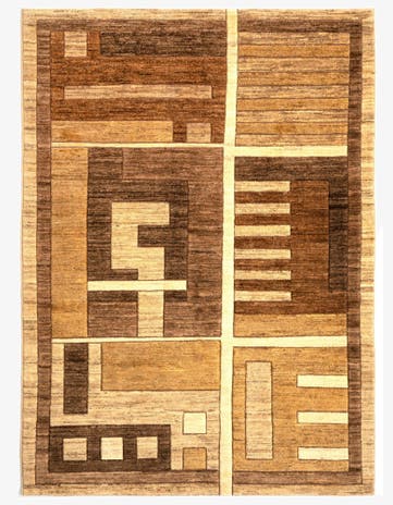 4' 9 x 6' 7 Juma Wool Rug