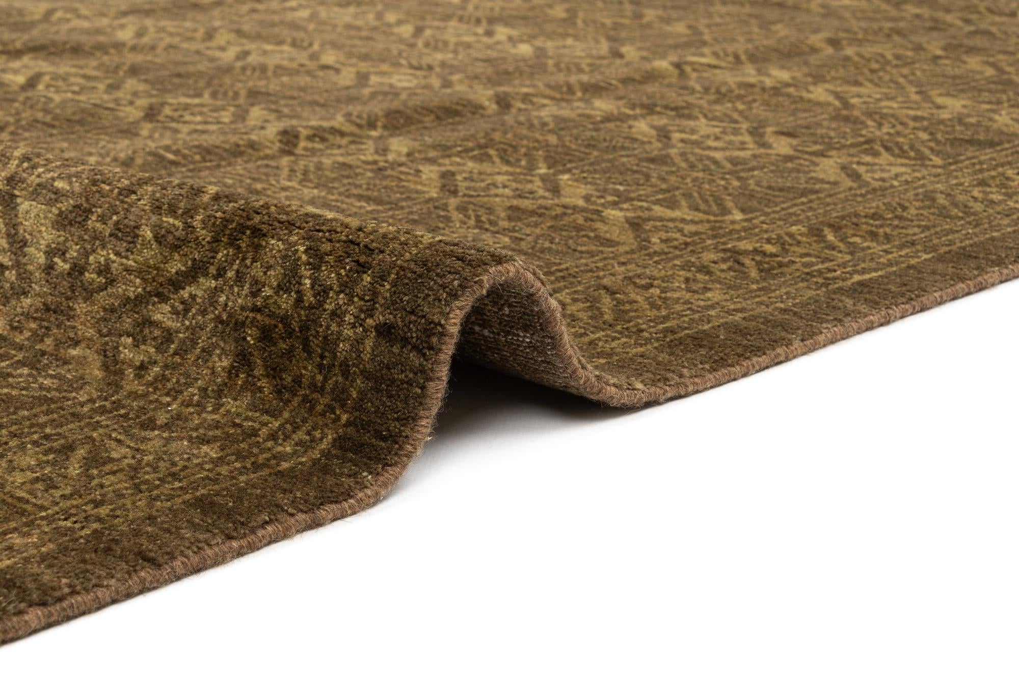 8' 6 x 10' 9 Kamla Wool Rug