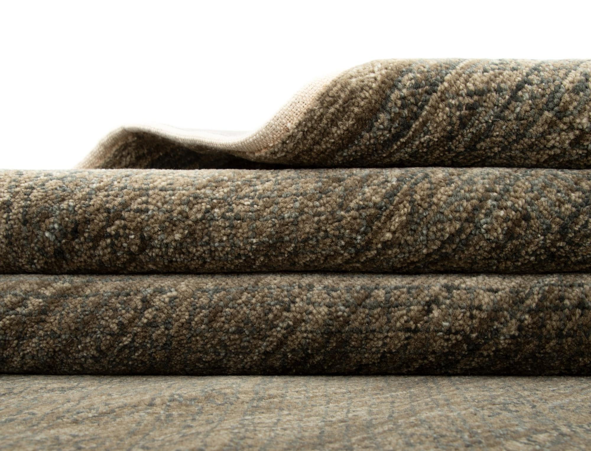 8' 2 x 9' 10 Hand Knotted Kamla Wool Rug