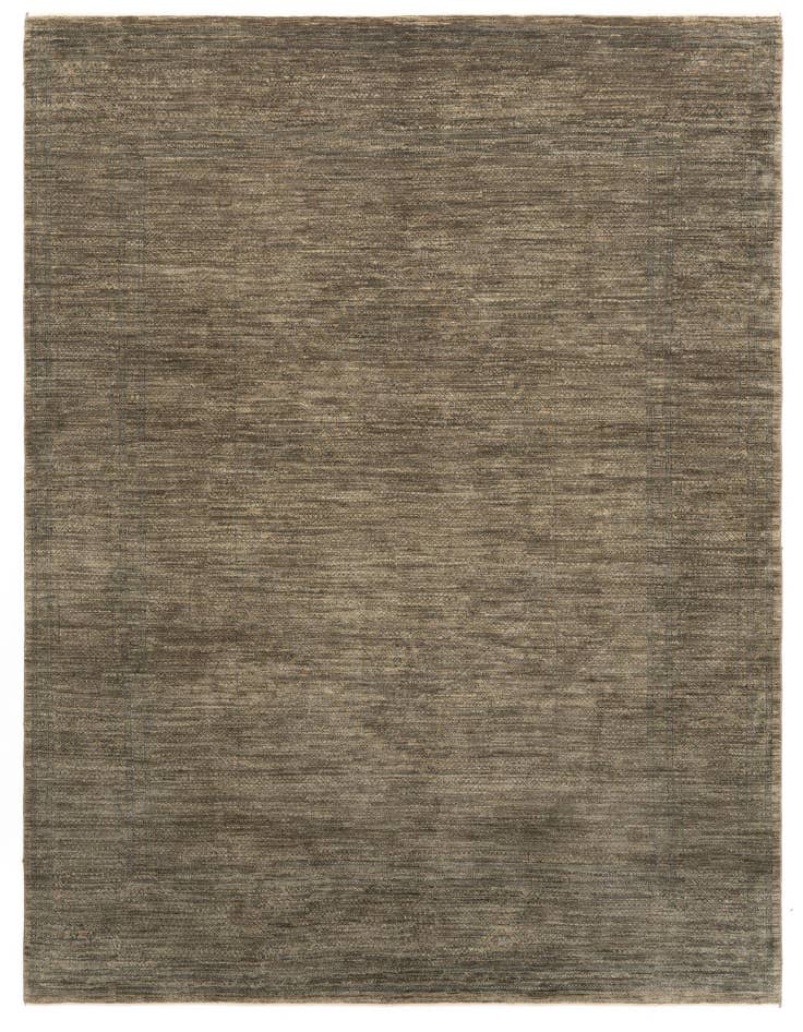 Detail image of 8' 2 x 9' 10 Hand Knotted Kamla Wool Rug