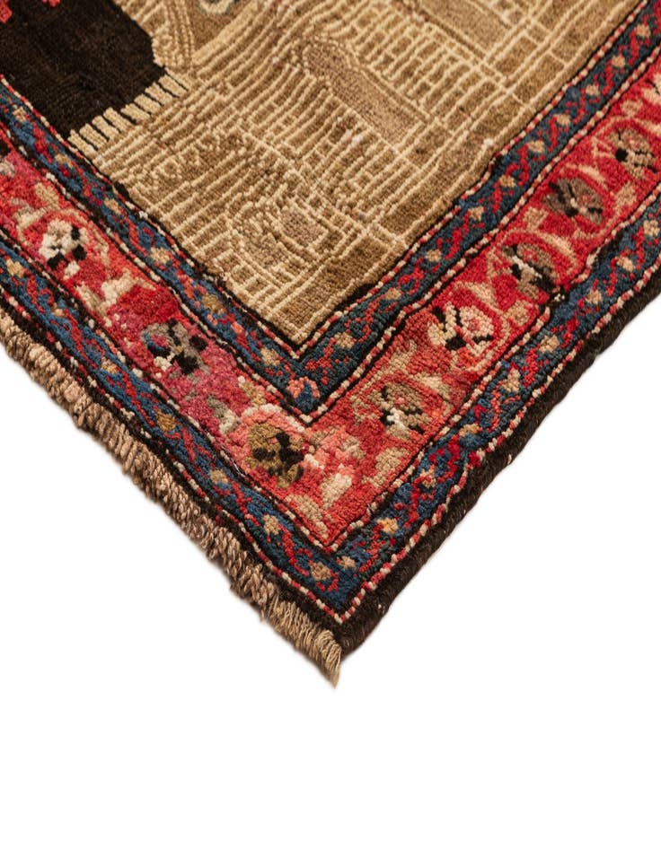 Detail image of 4' 2 x 6' 9 Karabagh Rug