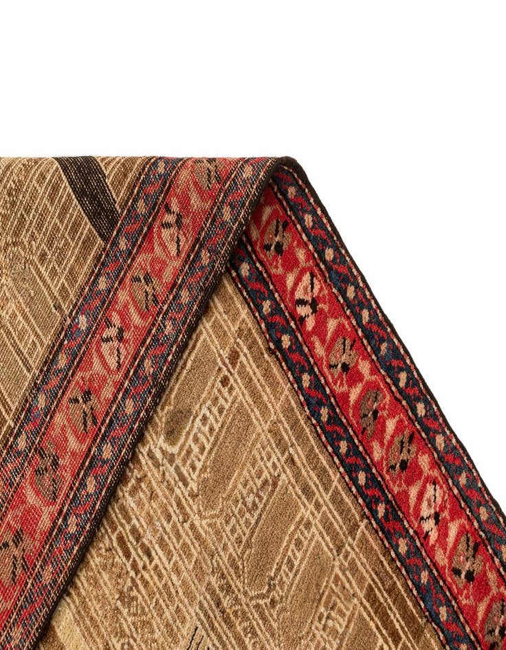 Detail image of 4' 2 x 6' 9 Karabagh Rug