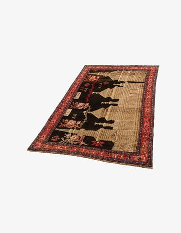 4' 2 x 6' 9 Karabagh Rug