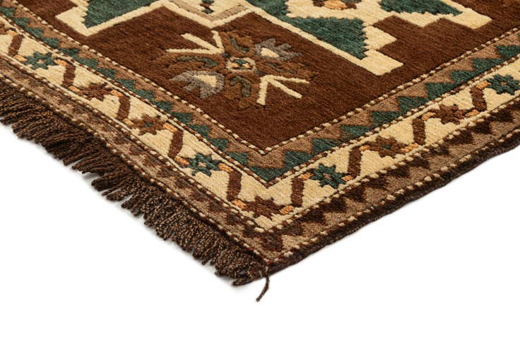 Detail image of 4' 4 x 6' Hand Knotted Kars Wool Rug