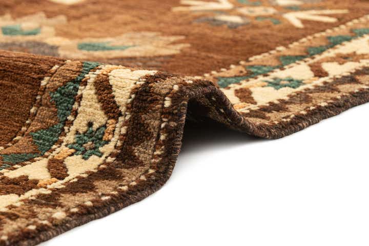 4' 4 x 6' Hand Knotted Kars Wool Rug