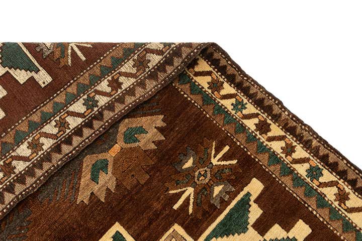 4' 4 x 6' Hand Knotted Kars Wool Rug