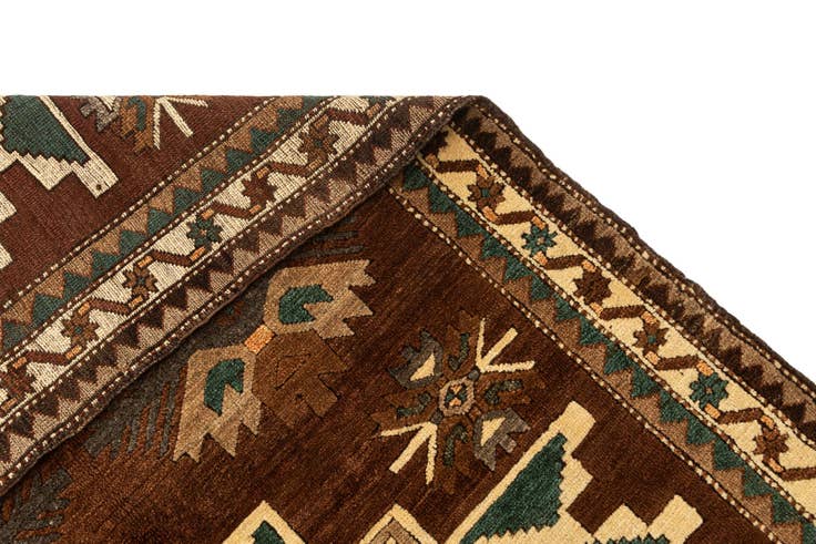 Detail image of 4' 4 x 6' Hand Knotted Kars Wool Rug