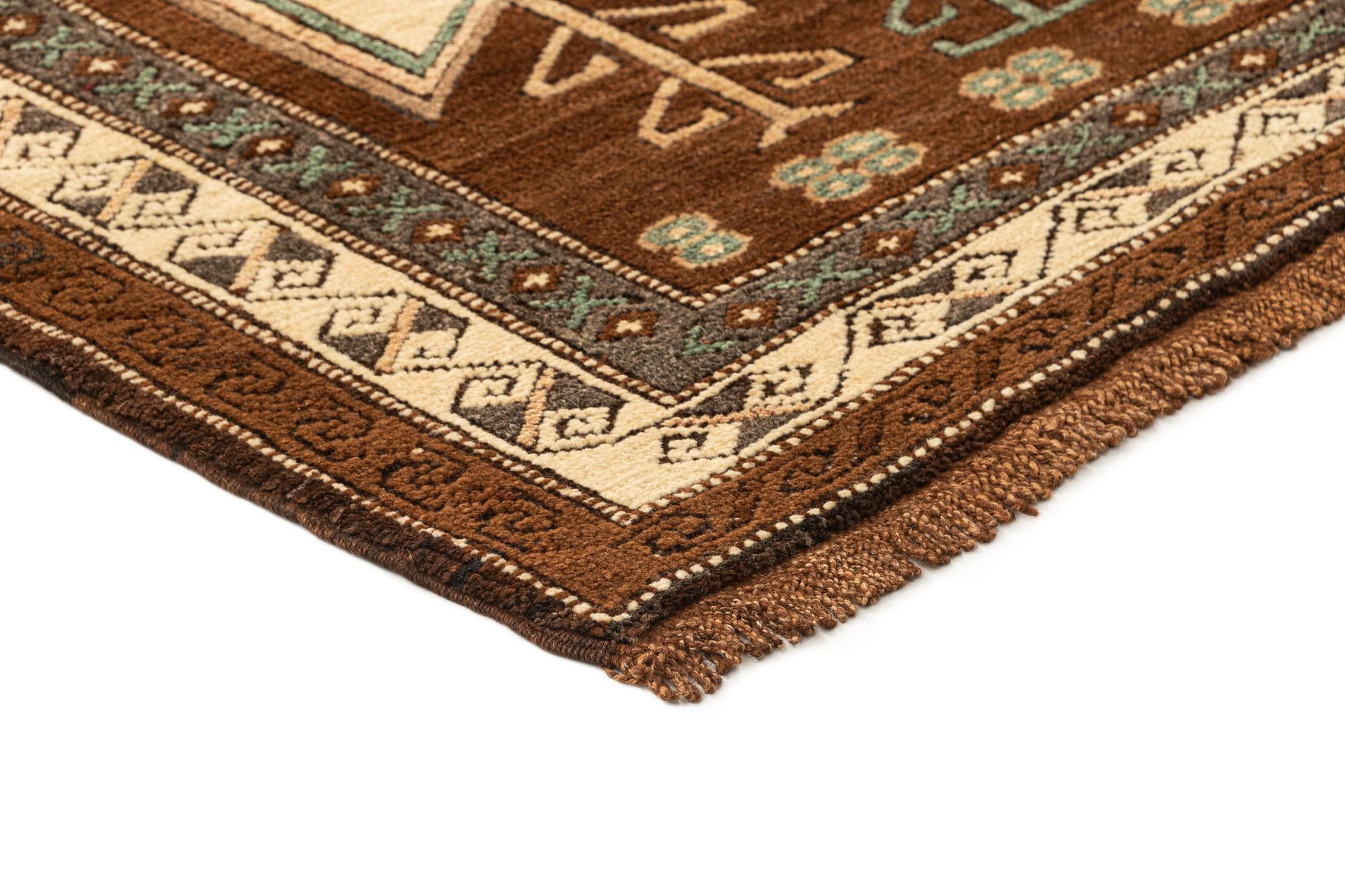 5' x 6' 9 Hand Knotted Kars Wool Rug