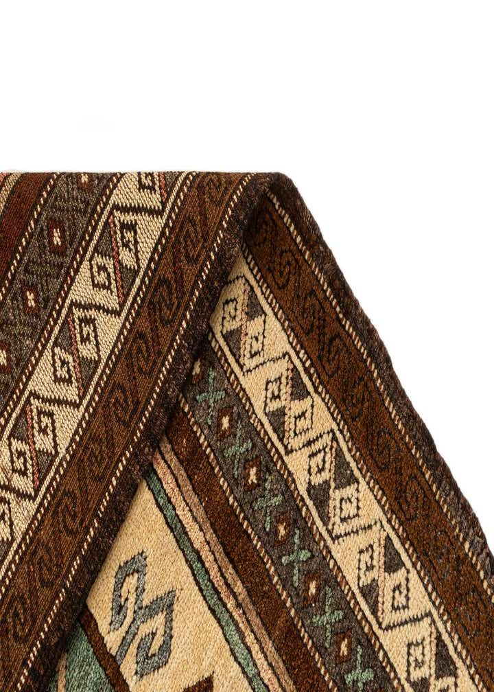 5' x 6' 9 Hand Knotted Kars Wool Rug