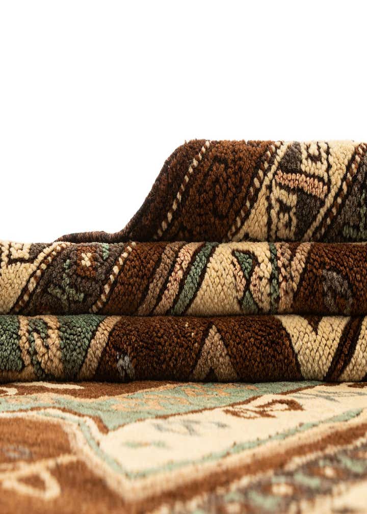 5' x 6' 9 Hand Knotted Kars Wool Rug