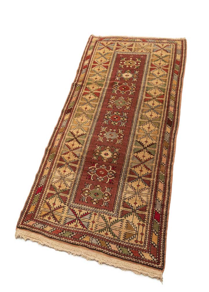 4' x 6' 4 Hand Knotted Kars Wool Rug
