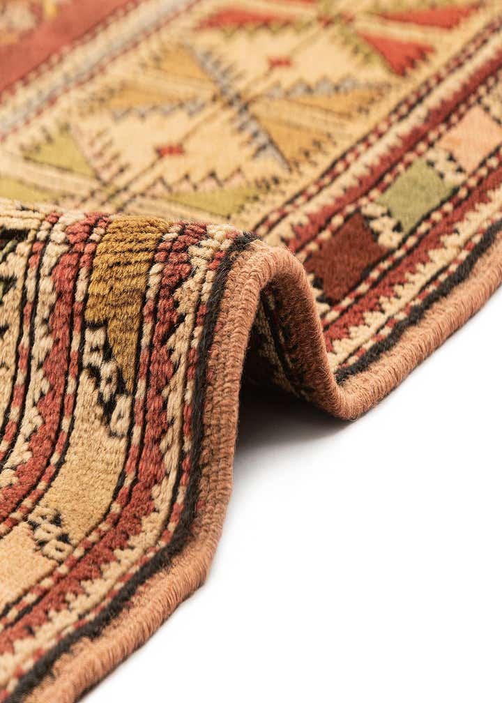 4' x 6' 4 Hand Knotted Kars Wool Rug