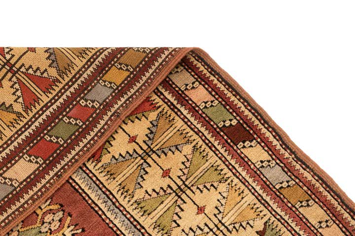 4' x 6' 4 Hand Knotted Kars Wool Rug