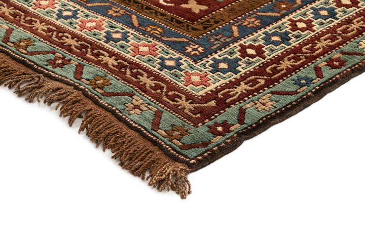 4' 9 x 6' 5 Hand Knotted Kars Wool Rug