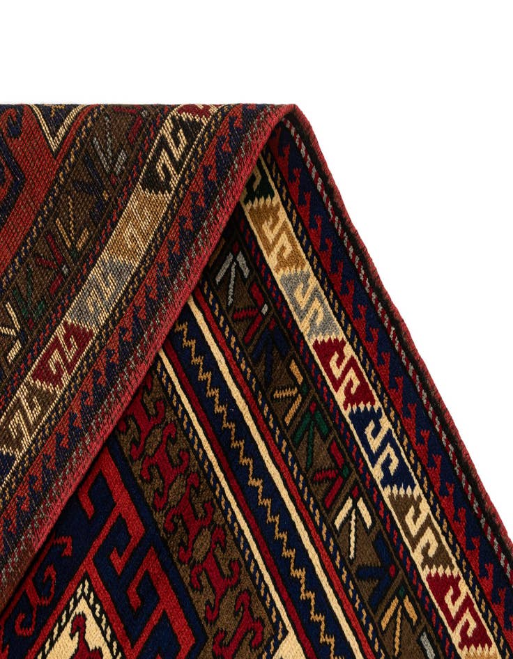 Detail image of 3' 10 x 5' 7  Hand Knotted Kars Wool Rug