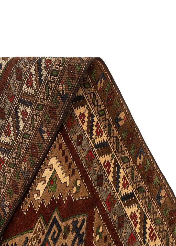 4' 8 x 7' 2 Hand Knotted Kars Wool Rug