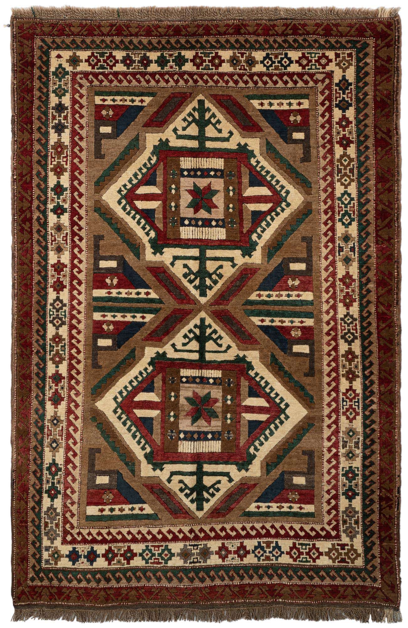 4' 9 x 7' Kars Wool Rug