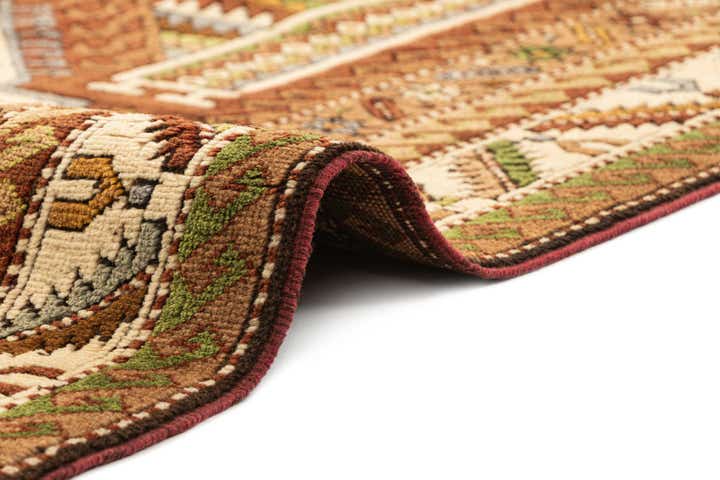 4' 3 x 6' 4 Hand Knotted Kars Wool Rug