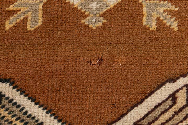 4' x 7' 6 Hand Knotted Kars Wool Rug