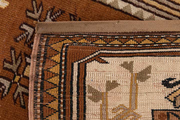 4' x 7' 6 Hand Knotted Kars Wool Rug