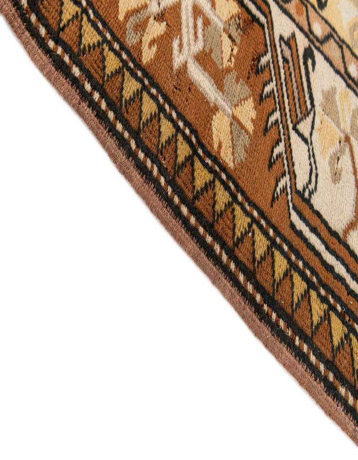 Detail image of 4' x 7' 6 Hand Knotted Kars Wool Rug