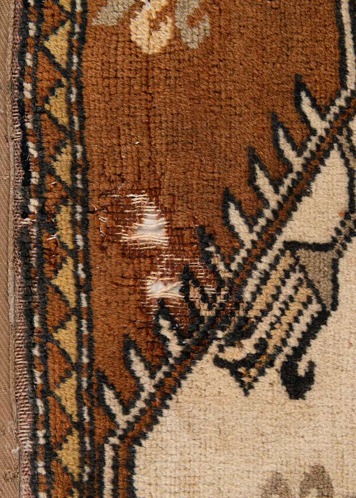 4' x 7' 6 Hand Knotted Kars Wool Rug