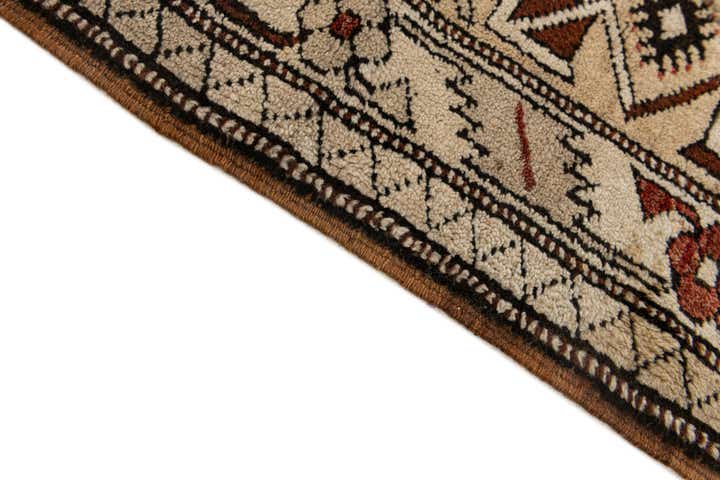 4' 3 x 7' 7 Hand Knotted Kars Wool Rug