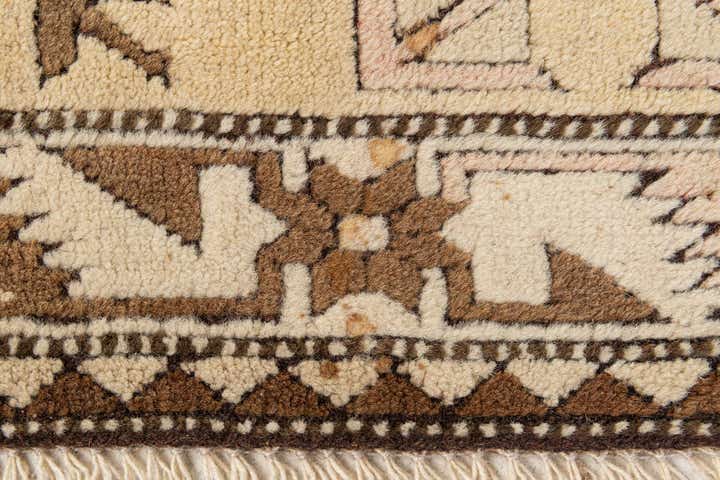 3' 9 x 6' 11 Hand Knotted Kars Wool Rug
