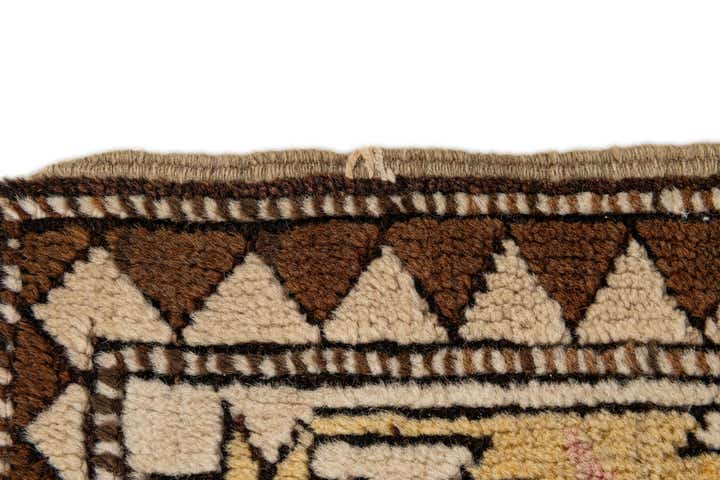 3' 9 x 6' 11 Hand Knotted Kars Wool Rug