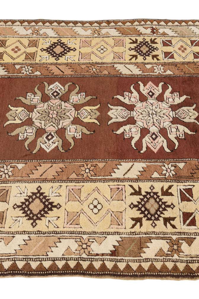 3' 9 x 6' 11 Hand Knotted Kars Wool Rug