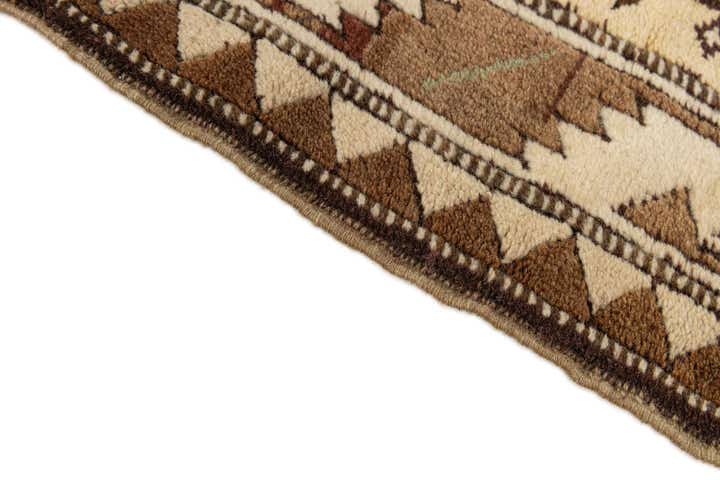 3' 9 x 6' 11 Hand Knotted Kars Wool Rug