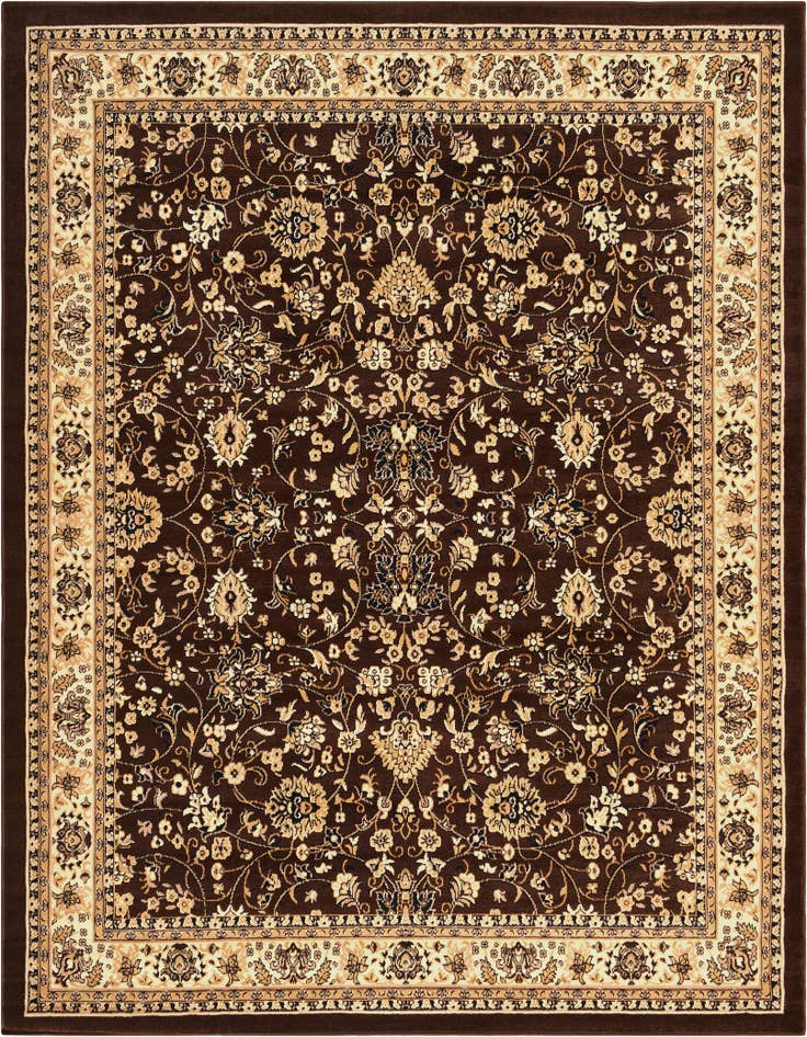 Detail image of 7' 10 x 10' Kashan Design Rug