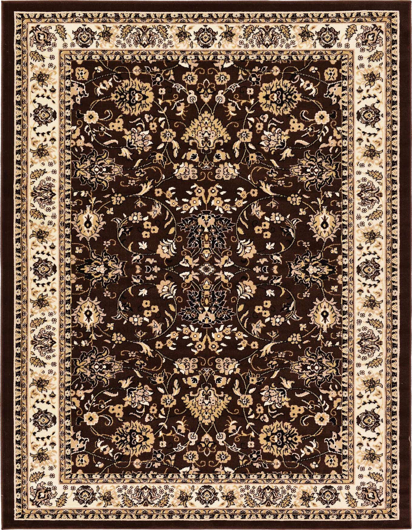 6' x 9' Kashan Design Rug