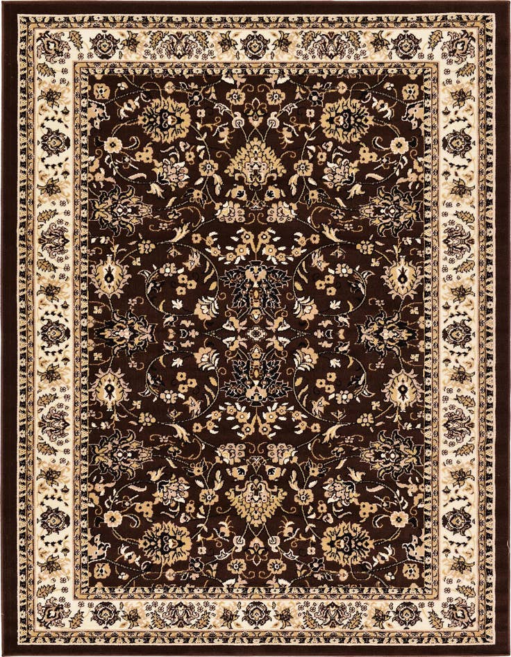 Detail image of 6' x 9' Kashan Design Rug