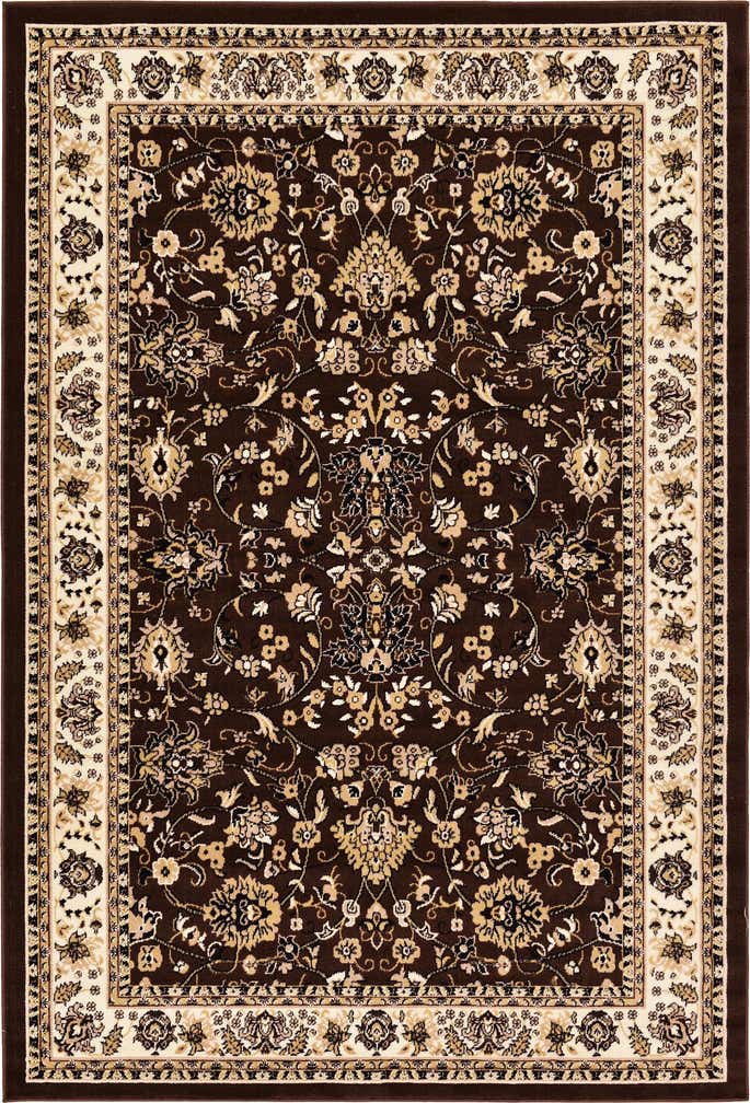 6' x 9' Kashan Design Rug
