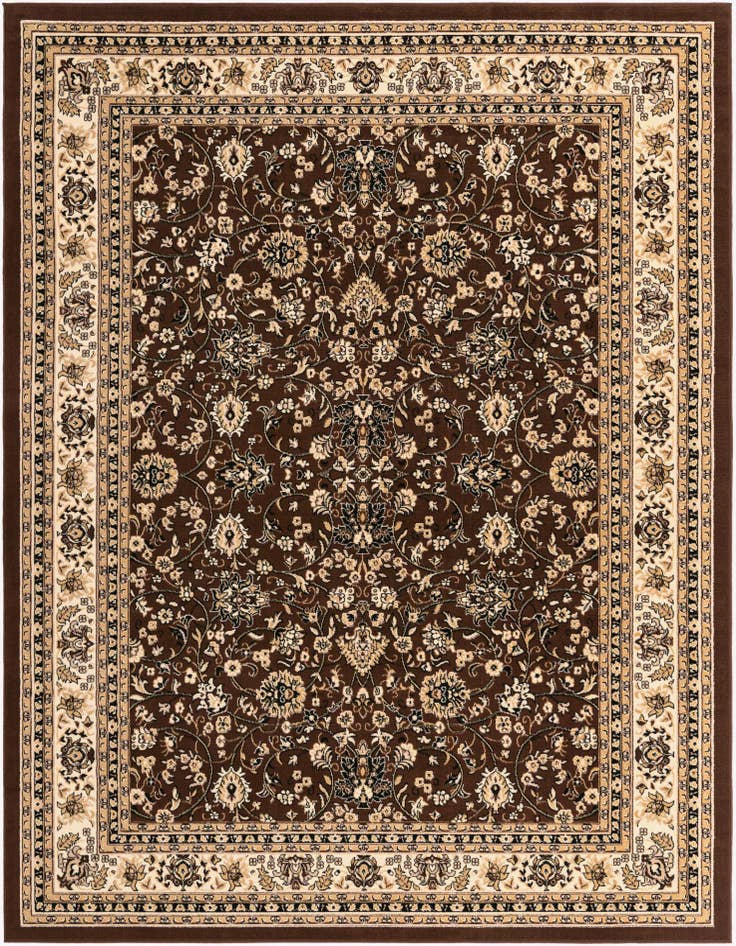 Detail image of 9' x 12' Kashan Design Rug