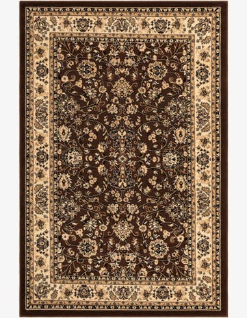 5' 3 x 8' Kashan Design Rug