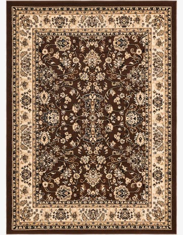 5' 3 x 7' Kashan Design Rug