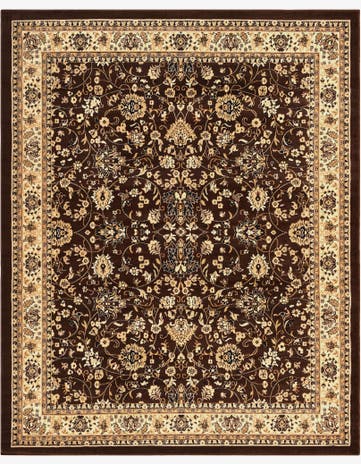 7' 10 x 10' Kashan Design Rug