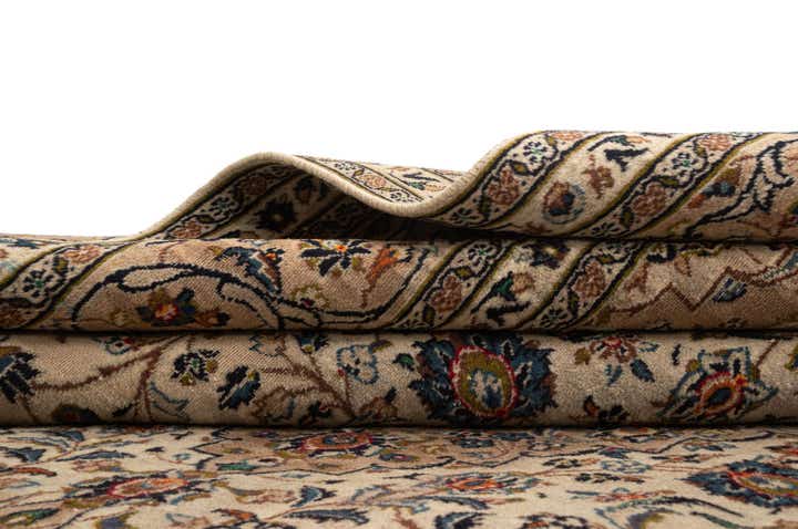7' 11 x 11' Kashan Wool Rug