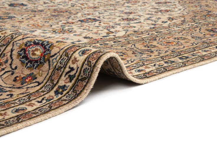 Detail image of 7' 11 x 11' Kashan Wool Rug