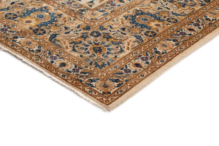 8' x 11' 7 Kashan Wool Rug